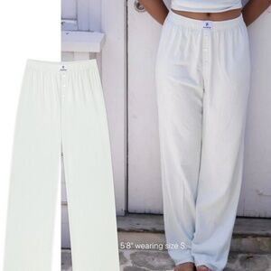 PARKE Bridal Pointelle Pants - your something blue